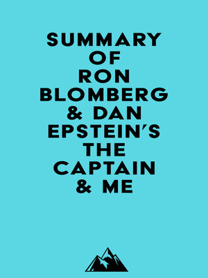 cover image of Summary of Ron Blomberg & Dan Epstein's the Captain & Me